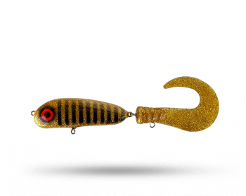 Brunnberg Lures BB Tail Shallow - Pure Gold Tiger Stripe 